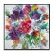 Stupell Industries Whimsical Floral Pop Bouquet Framed Giclee Art